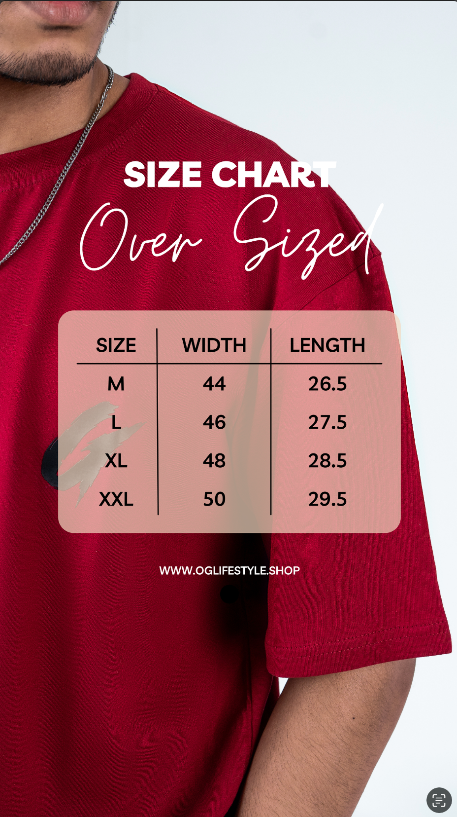 Maroon Drop Shoulder x Twist
