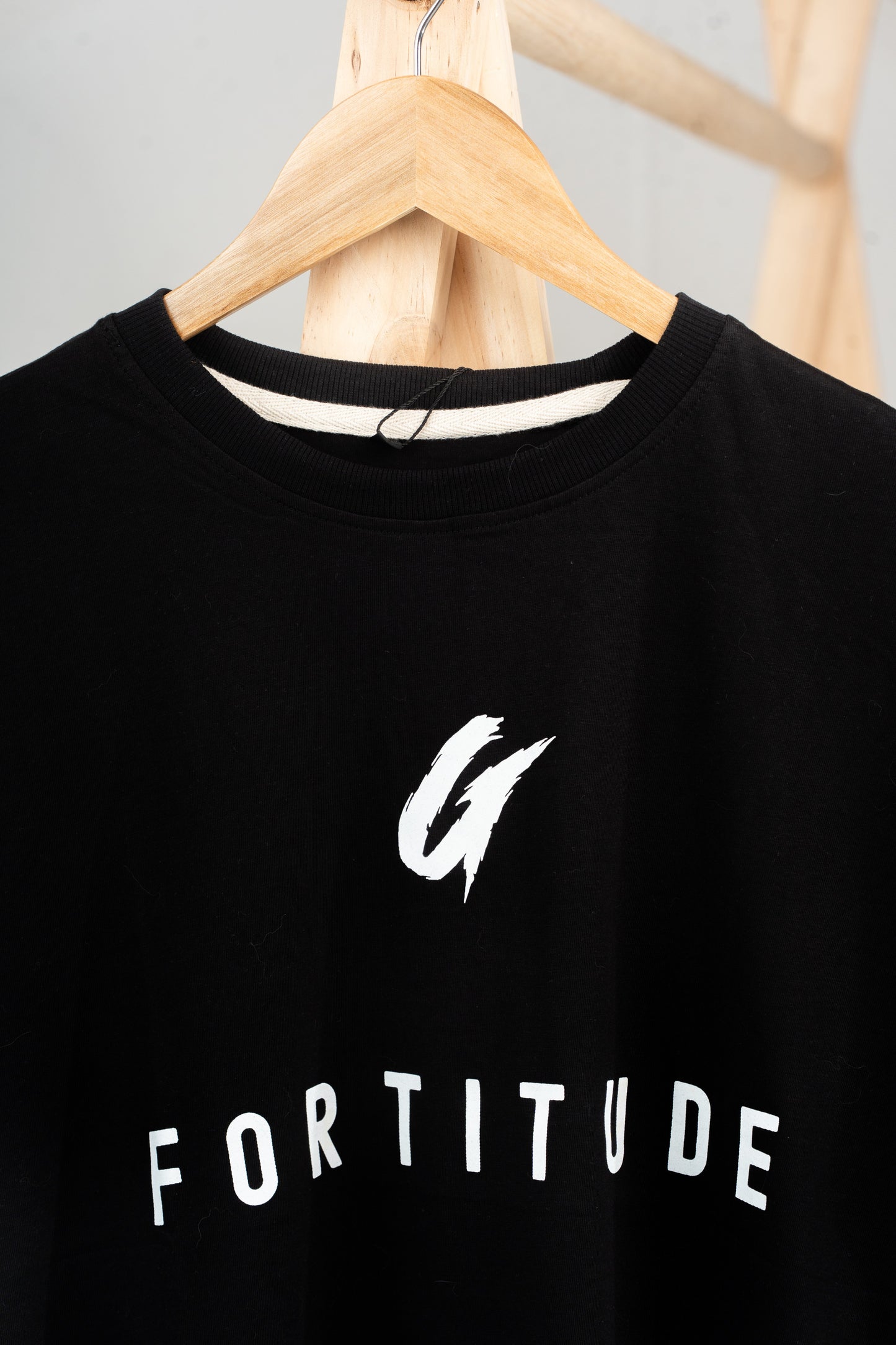 Black T-Shirt x Fortitude