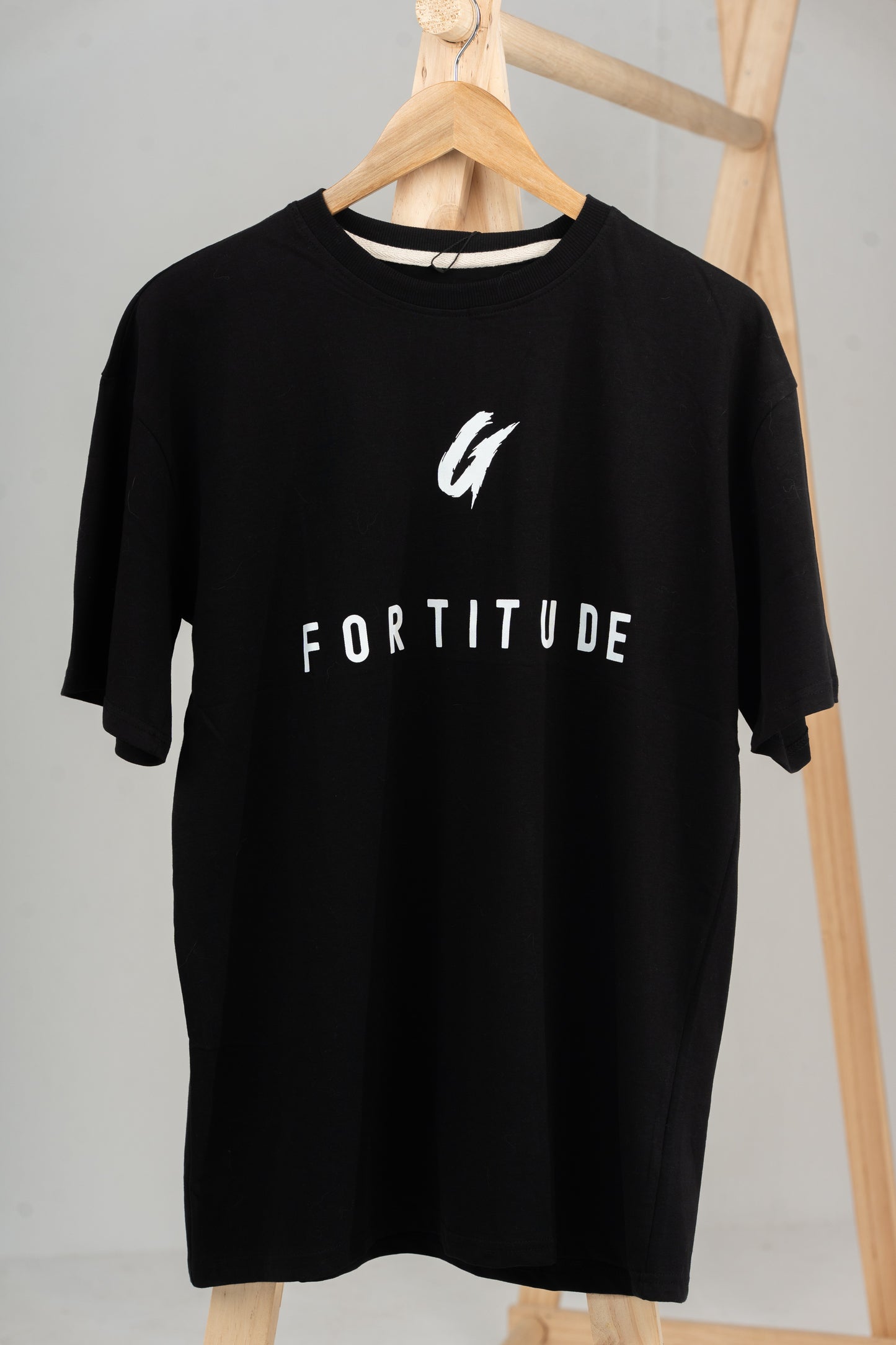Black T-Shirt x Fortitude