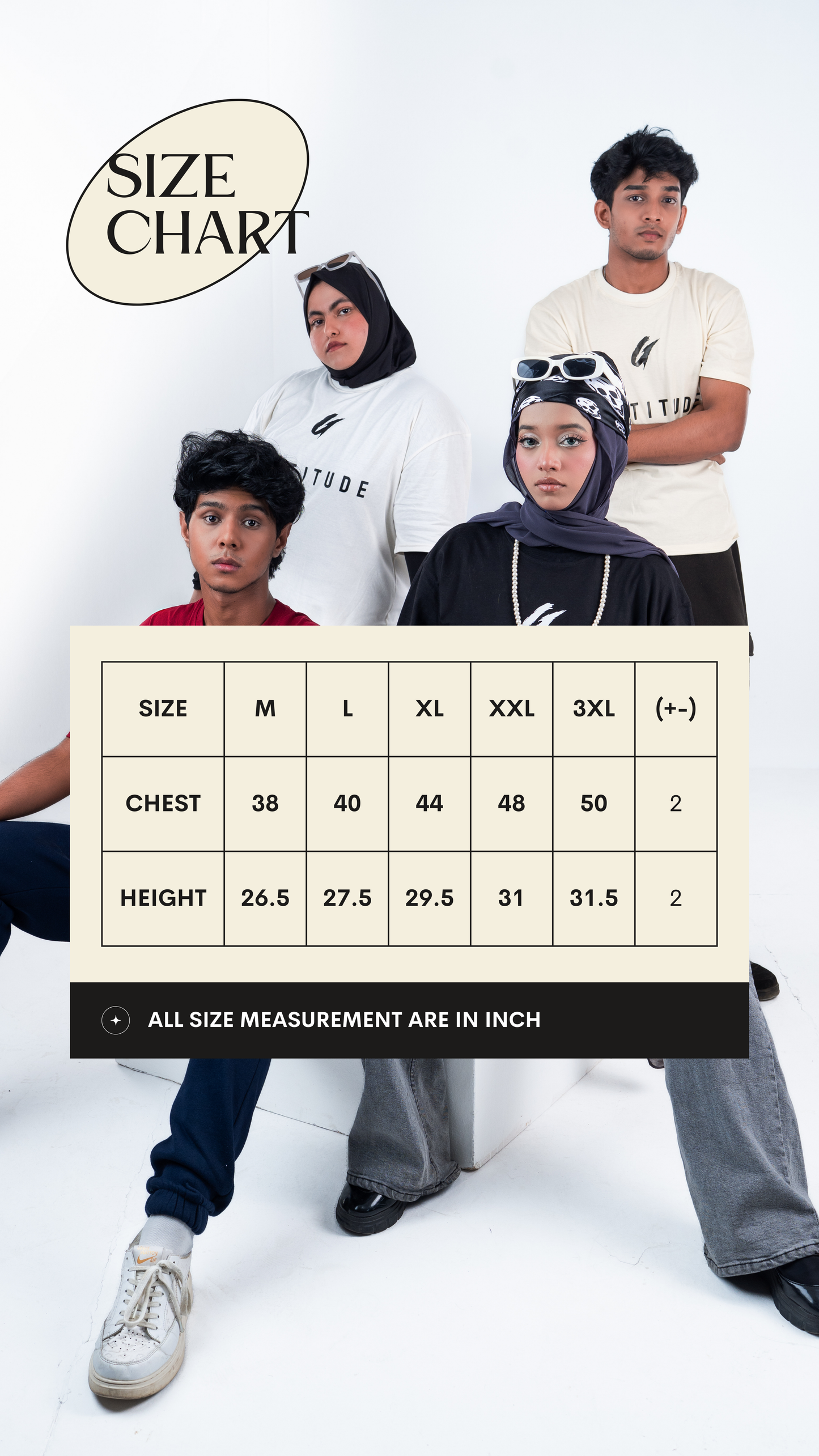 Beige T-Shirt x Fortitude